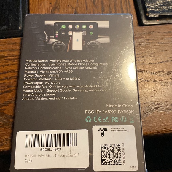 Wireless Android Auto Adapter - Picture 3 of 3